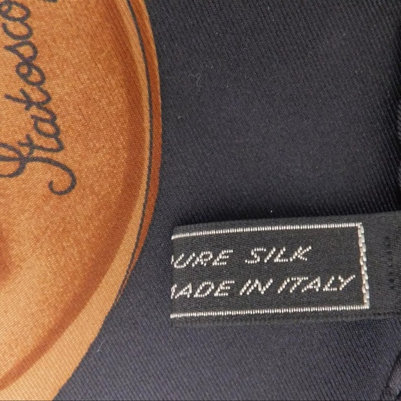 AUTH Celine Airplane Balloon Silk Scarf - Picture 7 of 7